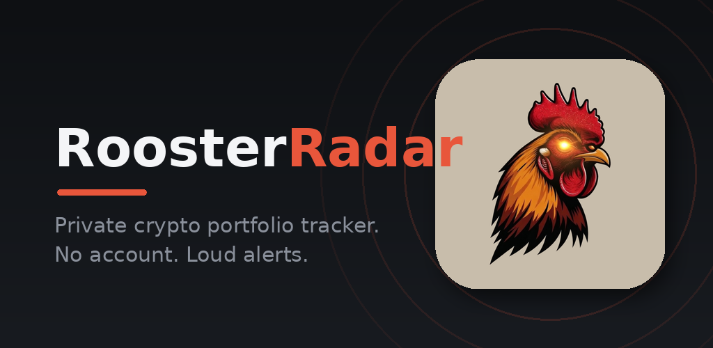 RoosterRadar feature graphic